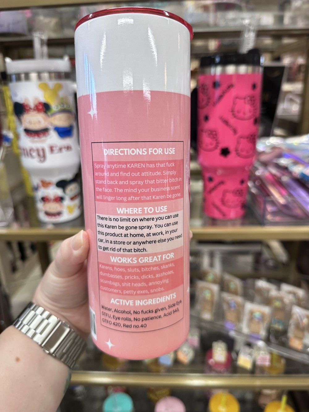 Karen Be Gone Spray 20oz Tumbler