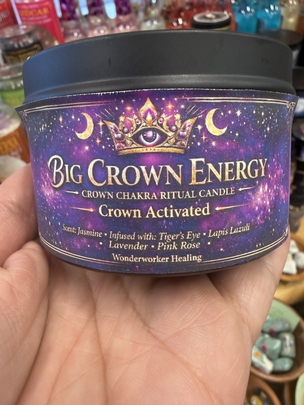 Big crown energy 6 oz candle