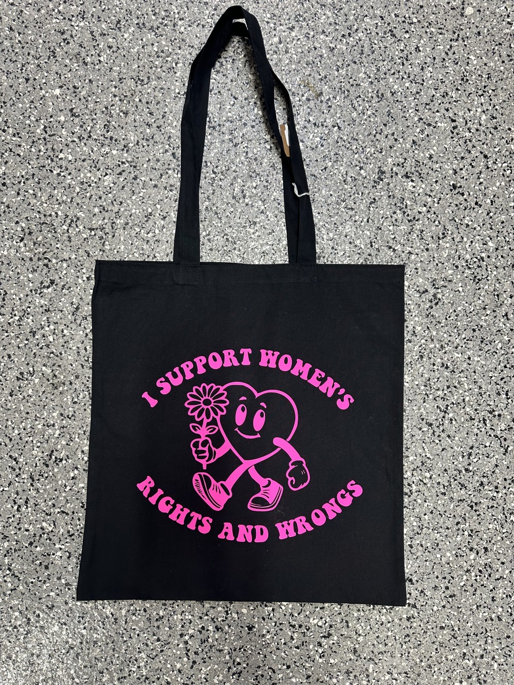 I Support Women’s Rights & Wrongs Canvas Tote Bag