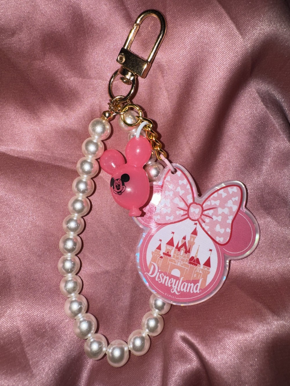 Disney Park Princess Bag Charm /  Keychain