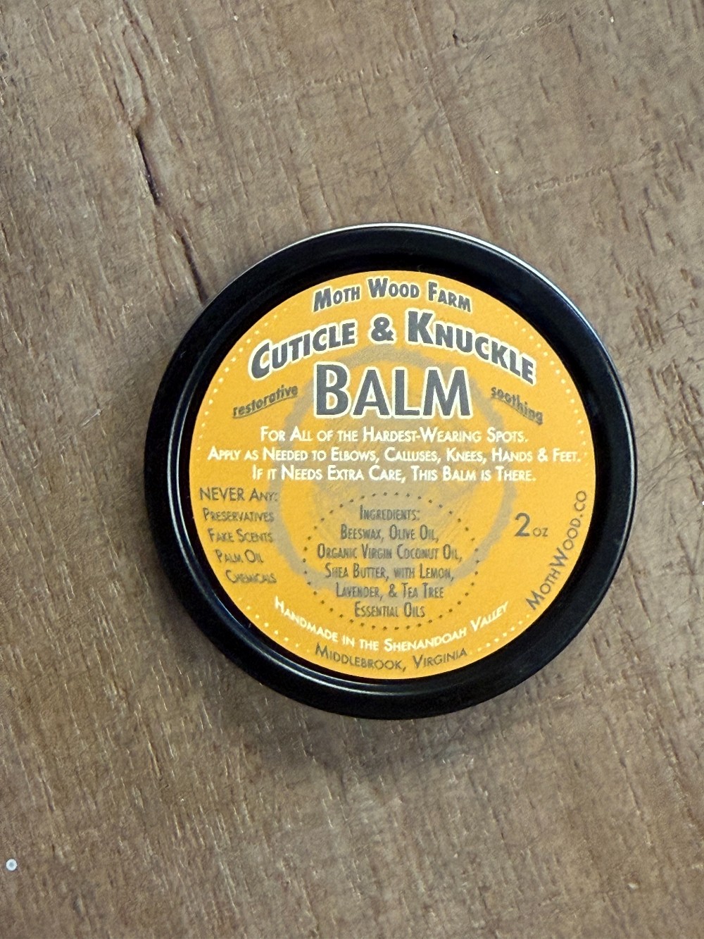 Cuticle & Knuckle Balm