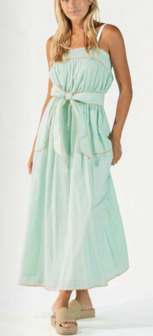 Mint Dress with bow
