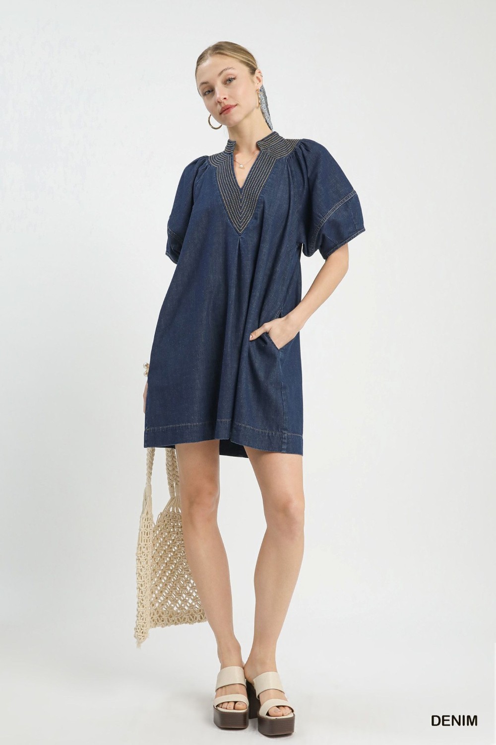 Denim Mini Dress