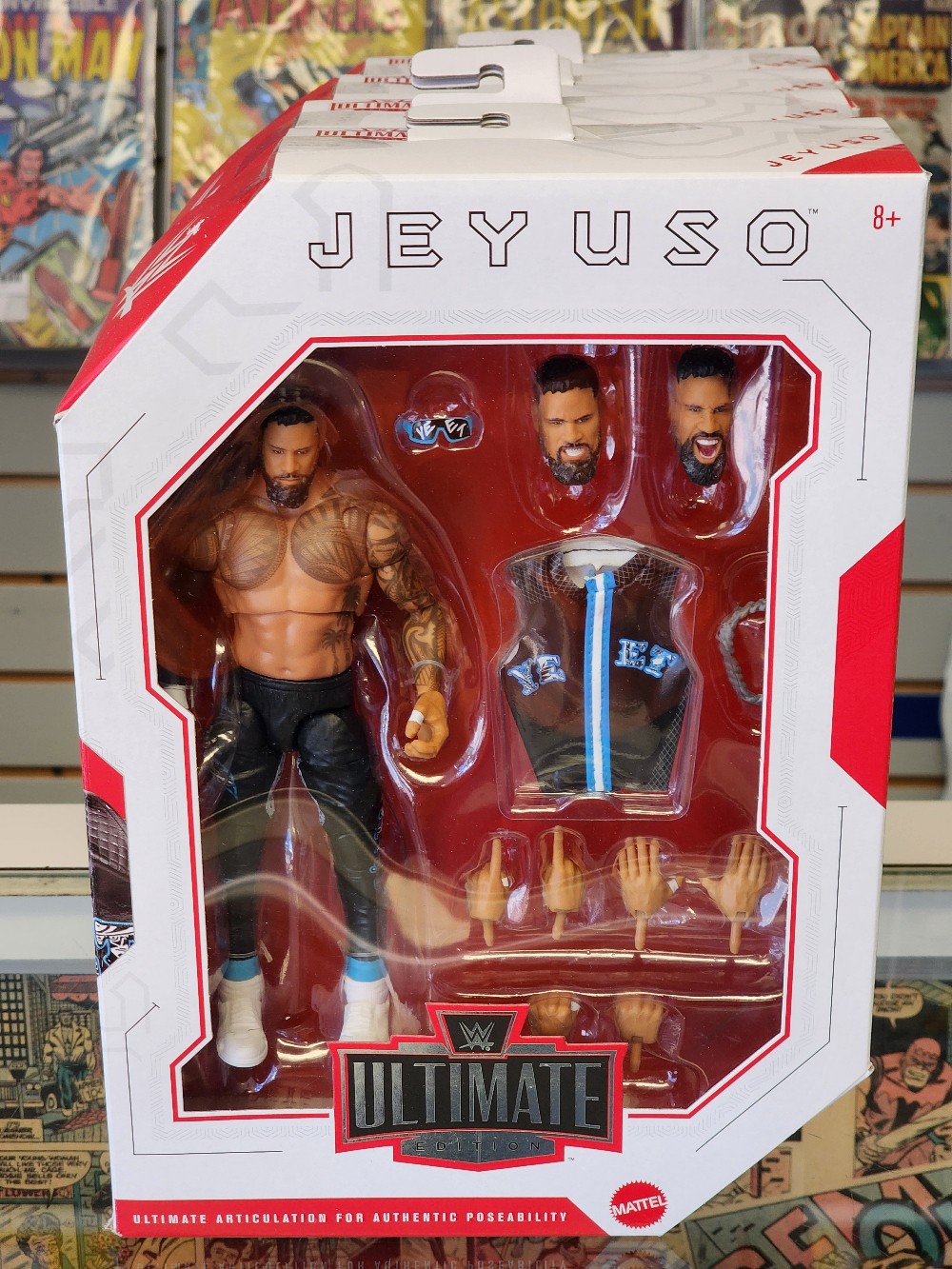 WWE Ultimate Edition Jey Uso Figure