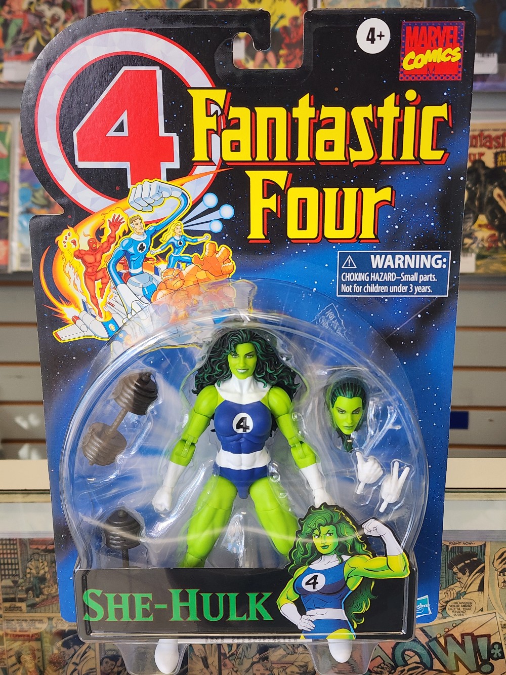 Marvel Legends Retro Fantastic Four She-Hulk Figure