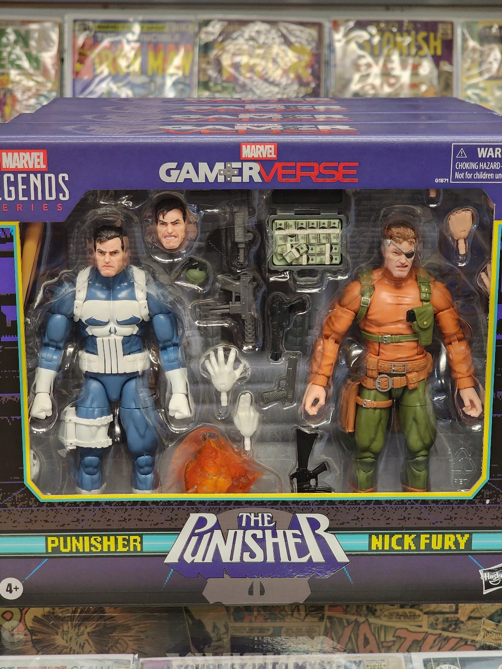 Marvel Legends Gamerverse Punisher/Nick Fury 2pk