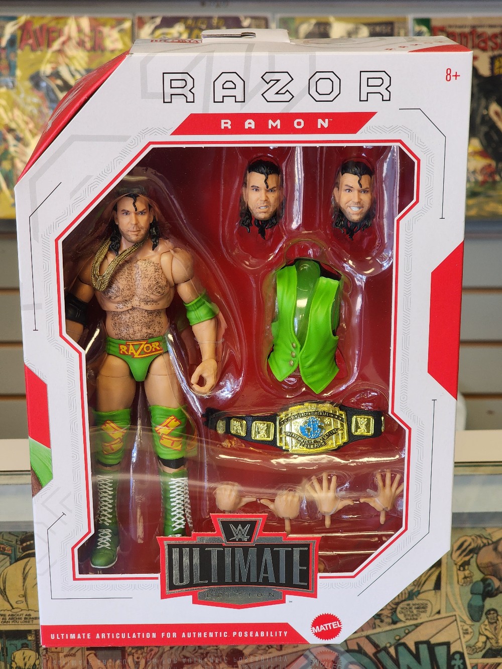 WWE Ultimate Edition Razor Ramon Figure