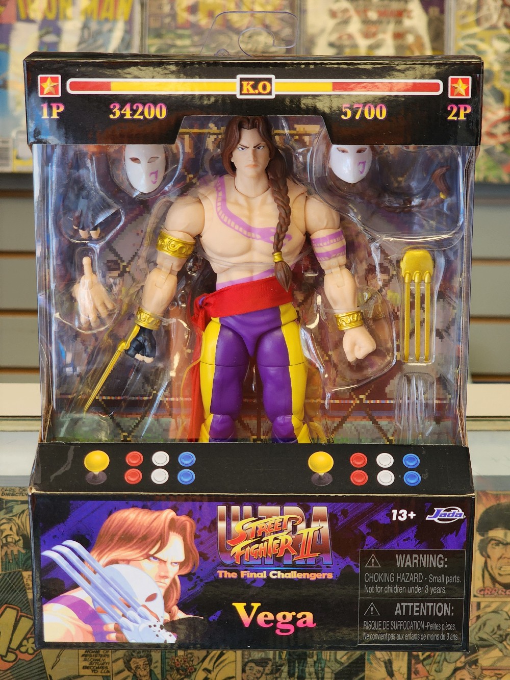 Ultra Street Fighter II Vega Figure