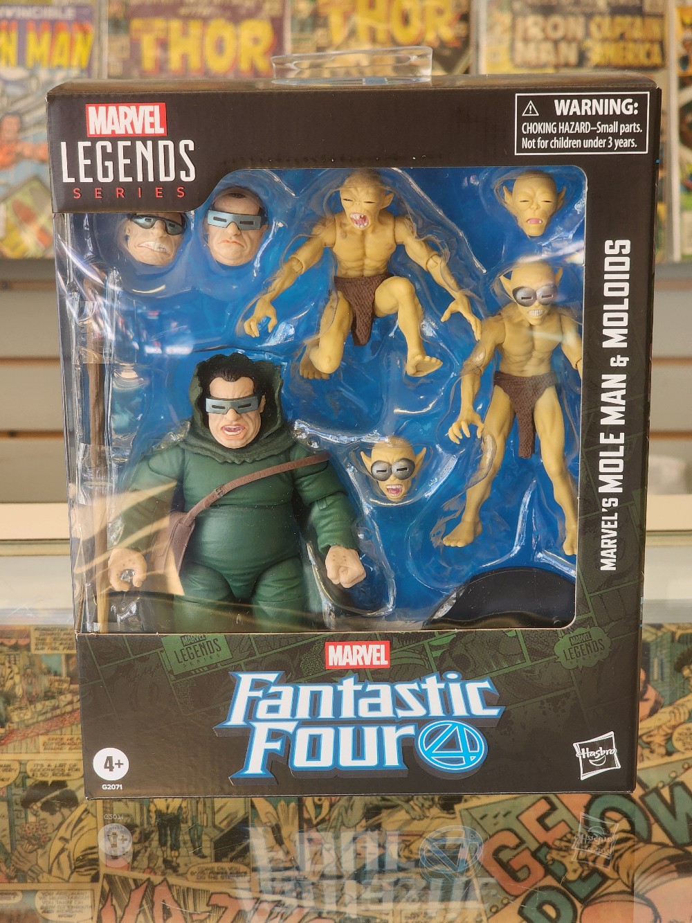 Marvel Legends Fantastic Four Mole Man & Moldids Figure Set