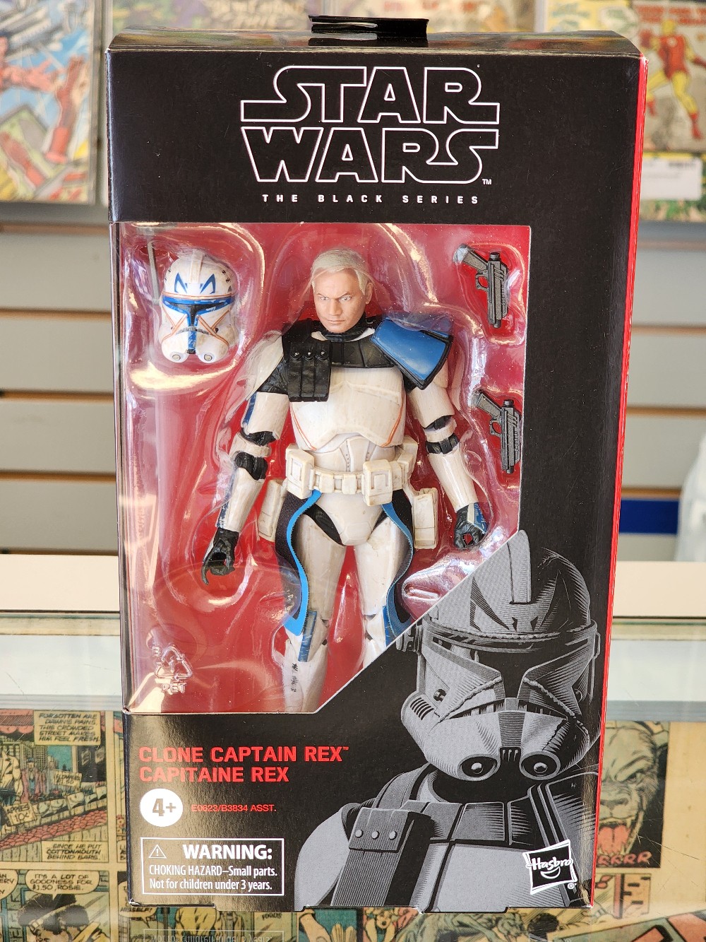 Star Wars Black Series Clone Captain Rex Figure