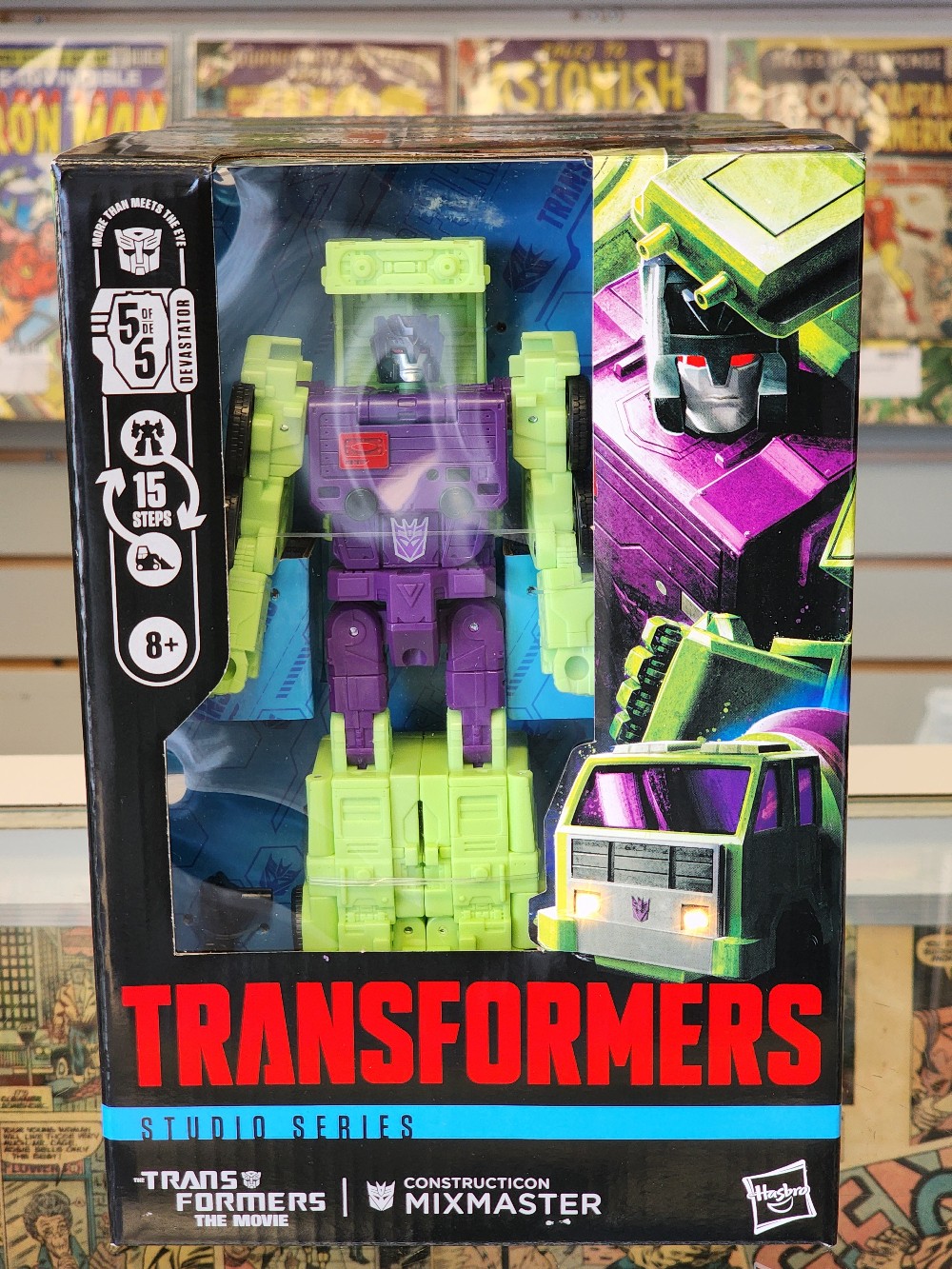 Transformers Studio Series Constructicon Mixmaster