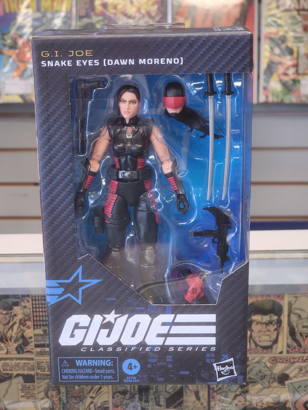 GI Joe Classified Series Snake Eyes (Dawn Moreno) Figure