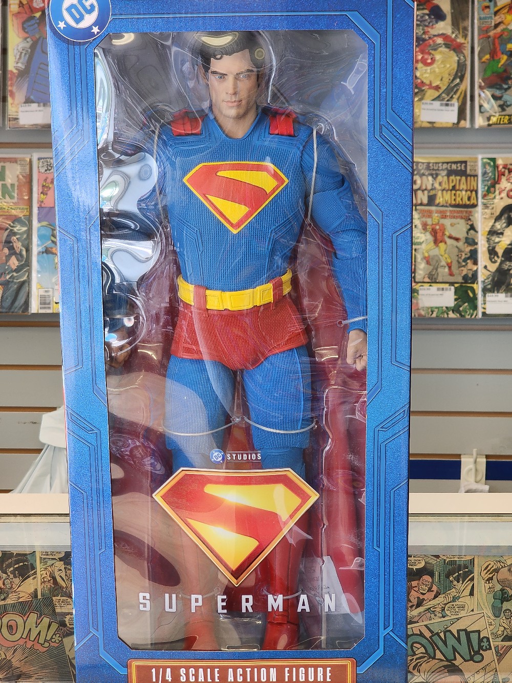 Neca 1/4 Scale DC Studios Superman Figure