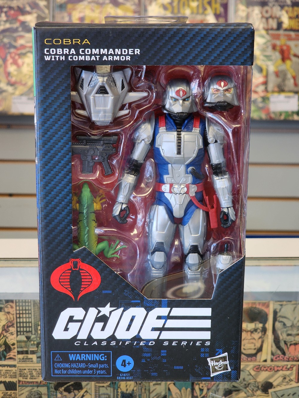 GI Joe Classified Series Cobra Commander With Combat Armor