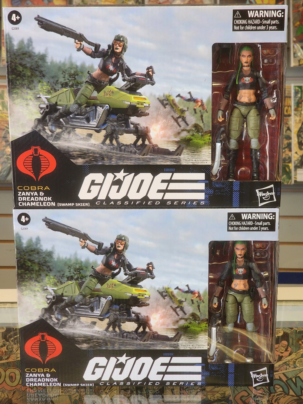 GI Joe Classified Series Zanya & Dreadnok Chameleon