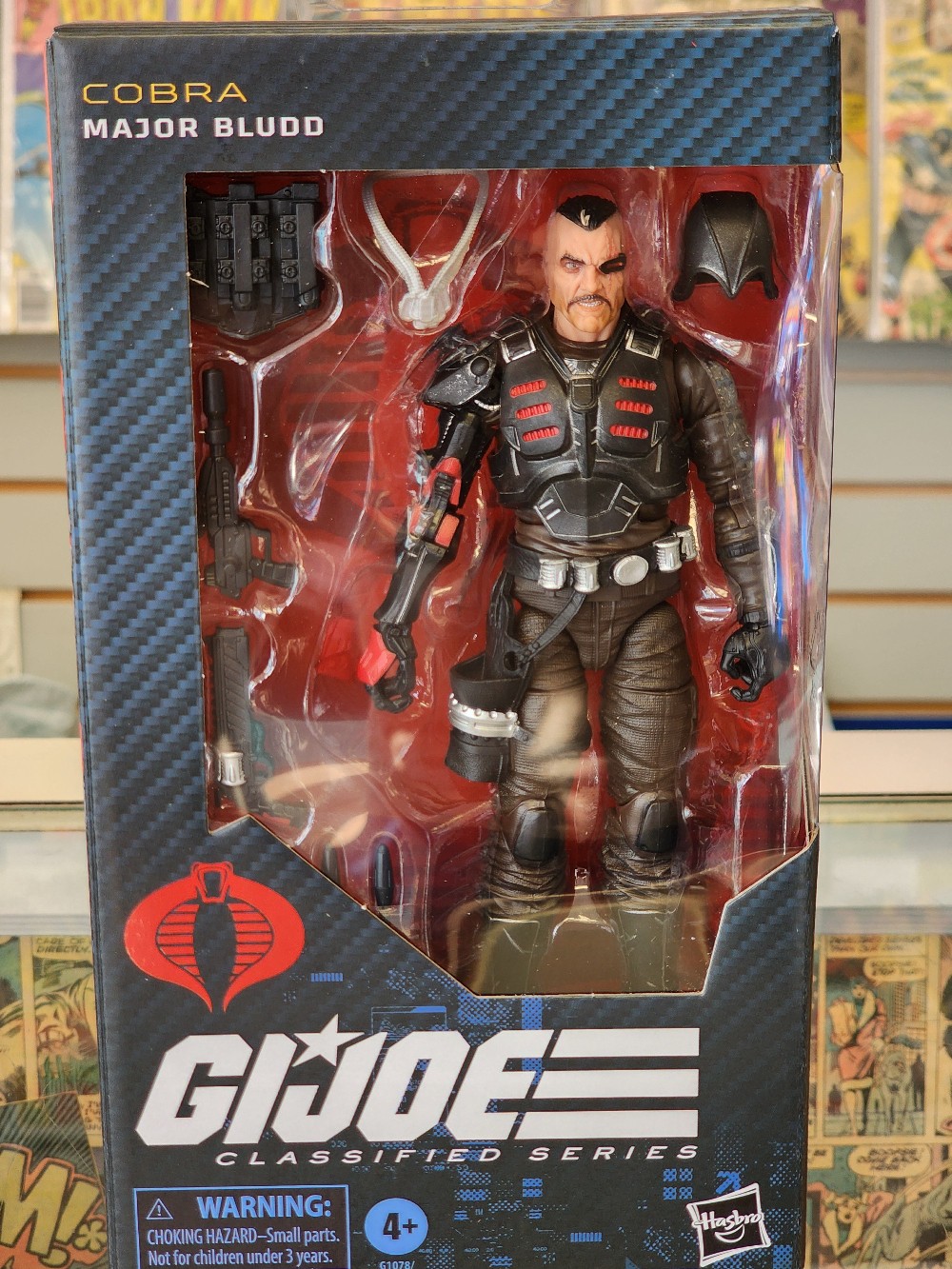GI Joe Classified Series Major Bludd Figure