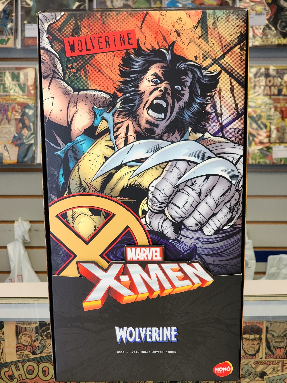 Hono Studio 1/6 Scale X-Men Unmasked Wolverine Figure