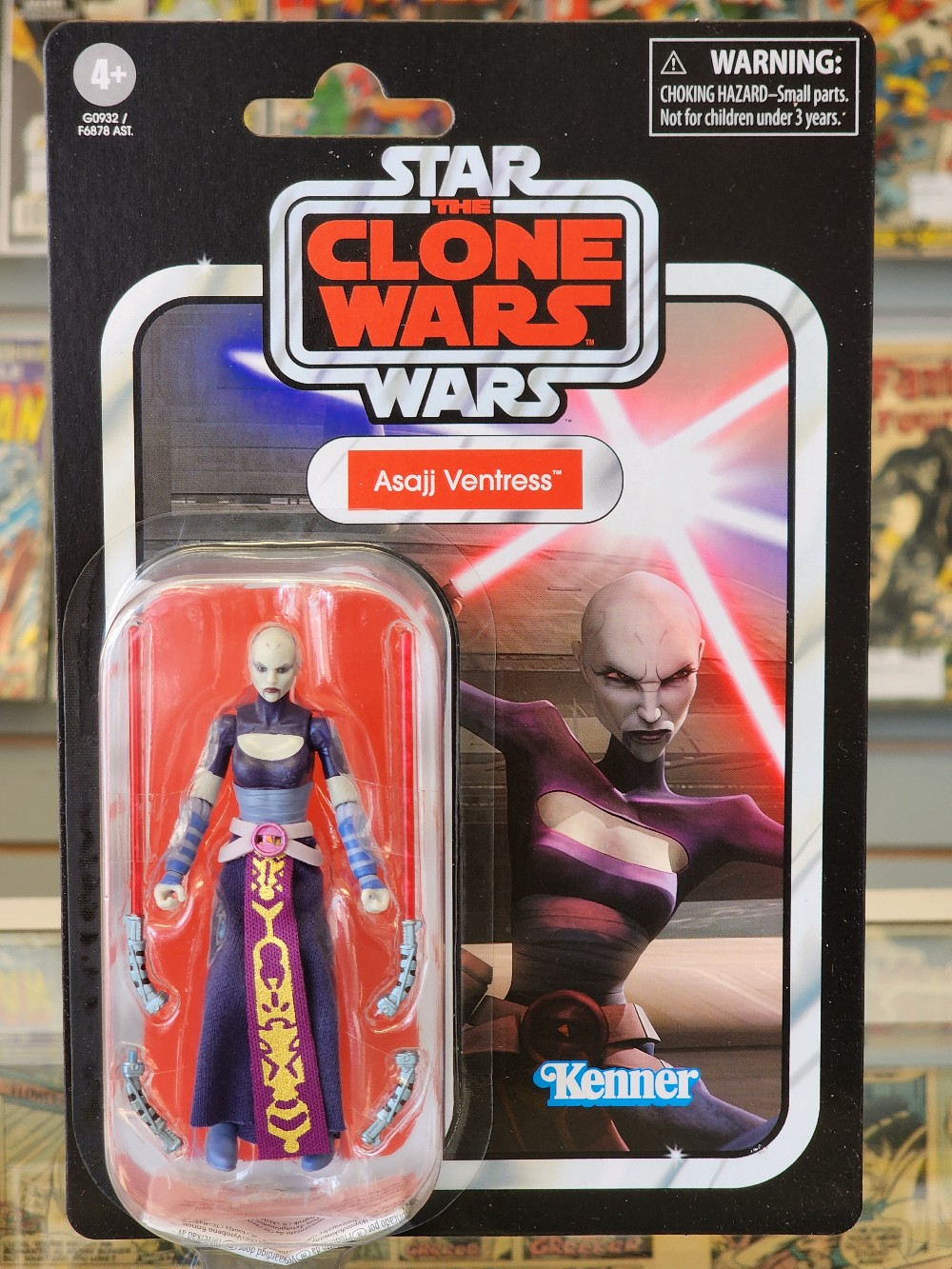 Star Wars Vintage Collection Asajj Ventress Figure