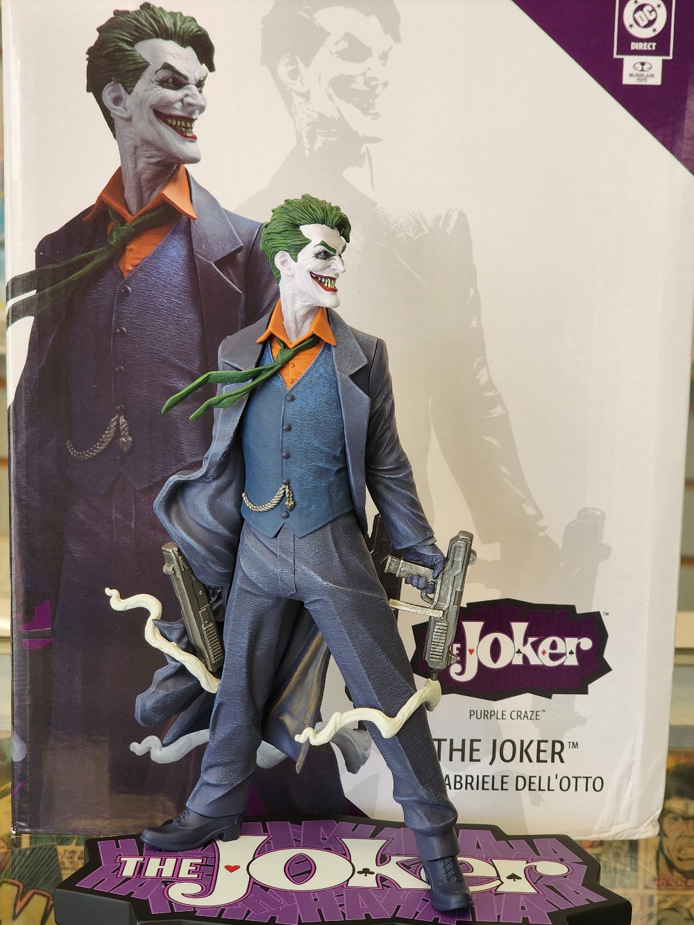 DC Direct The Joker Purple Craze Statue