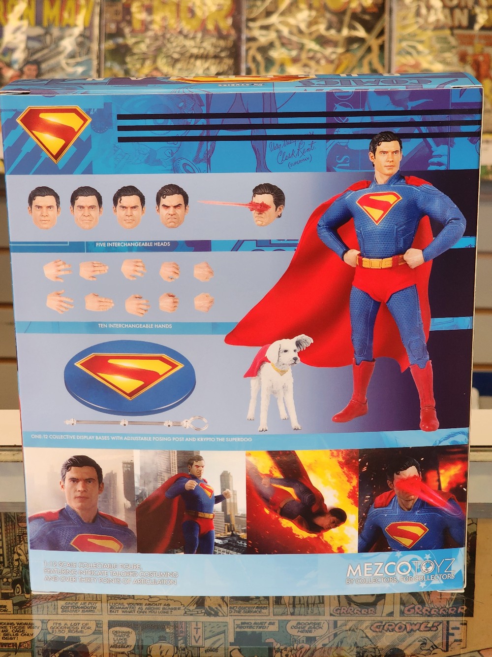 Mezco One:12 Collective Superman 2025 Movie Figure