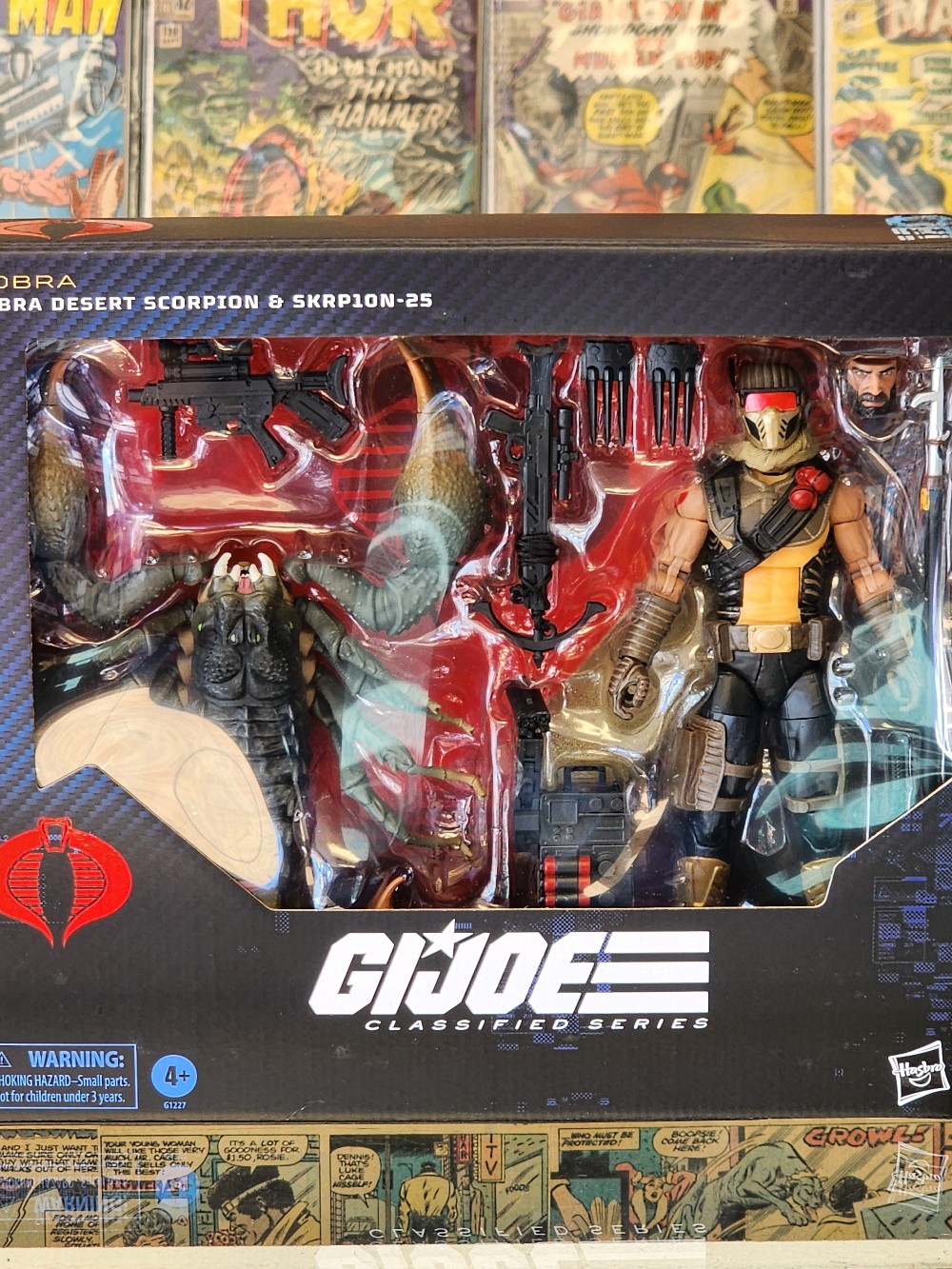 GI Joe Classified Series Cobra Desert Scorpion & Skrpion-25