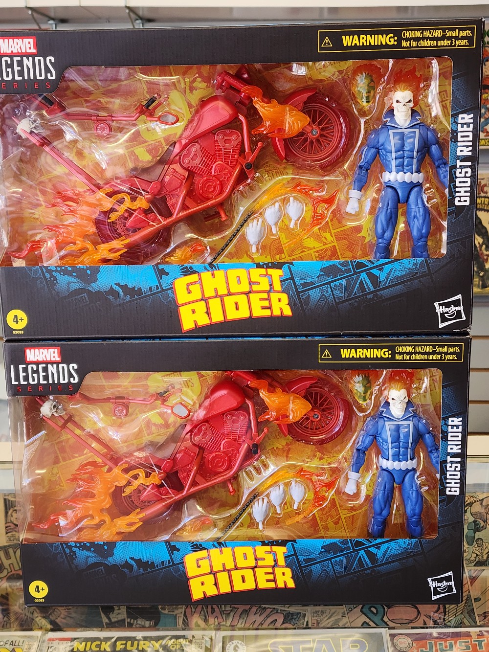 Marvel Legends Ghost Rider With Motorcycle Figure Set