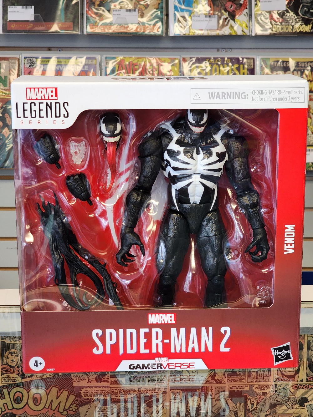 Marvel Legends Spider-Man 2 Gamerverse Venom Figure