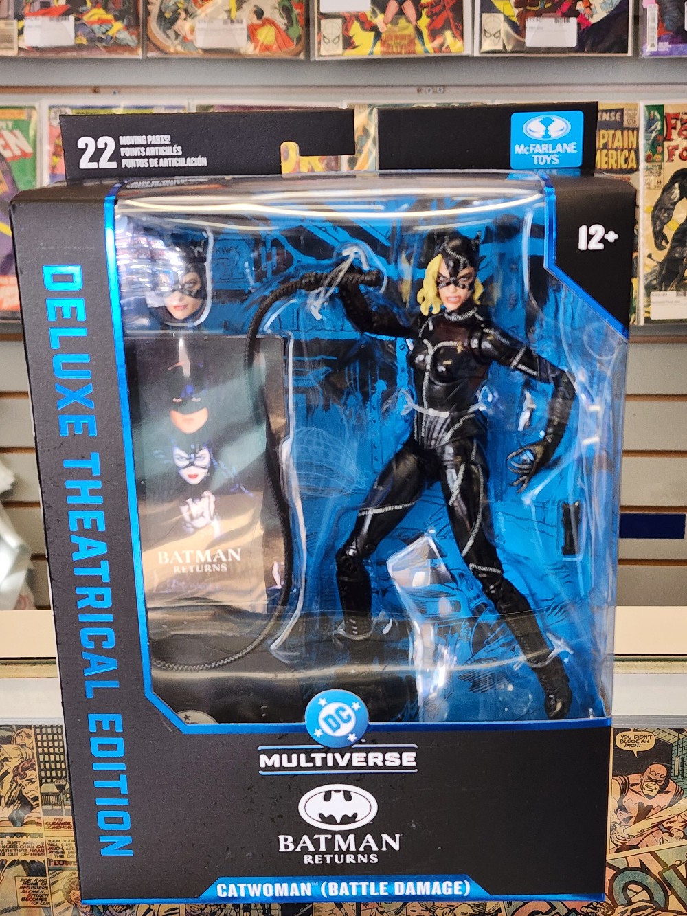 DC Multiverse Batman Returns Battle Damage Catwoman