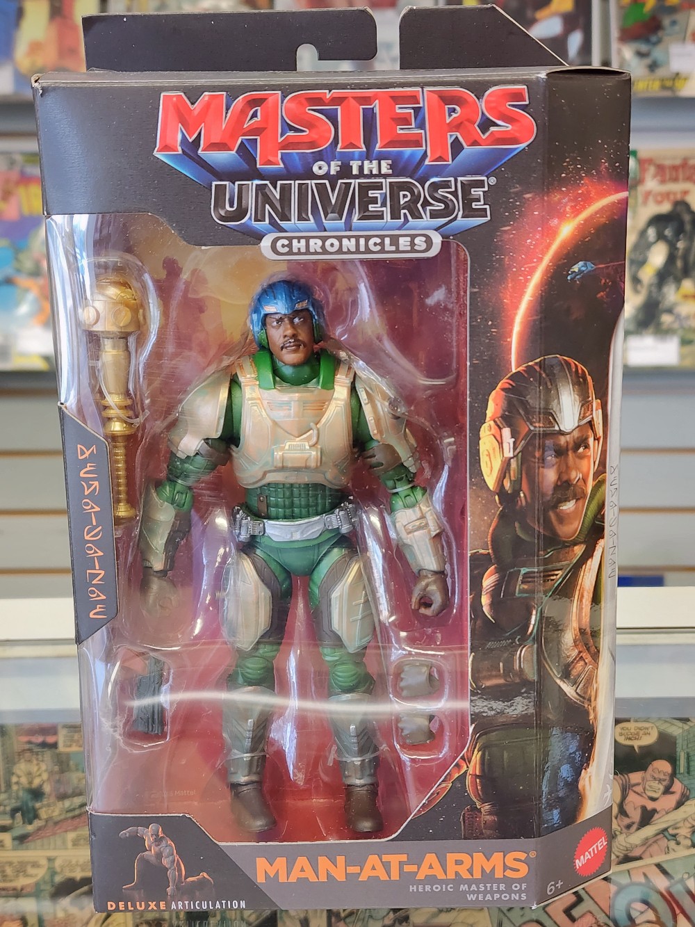Masters of The Universe Chronicles Man-At-Arms Figure
