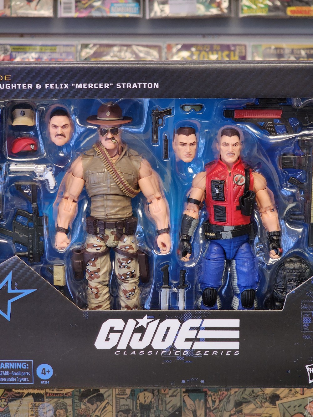 GI Joe Classified Series Sgt Slaughter & Felix 