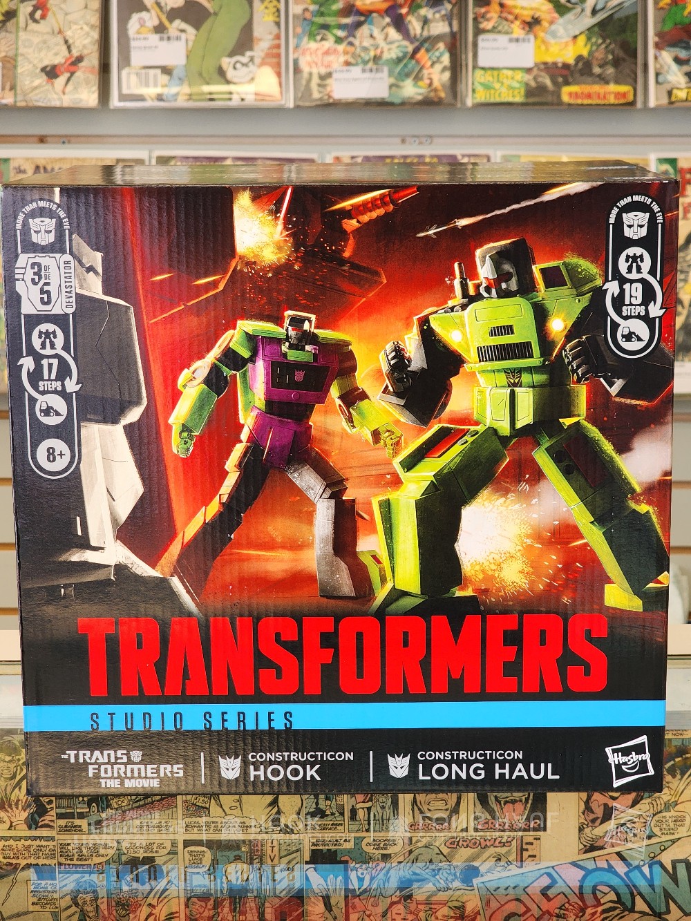 Transformers Constructicons Long Haul & Hook 2Pk