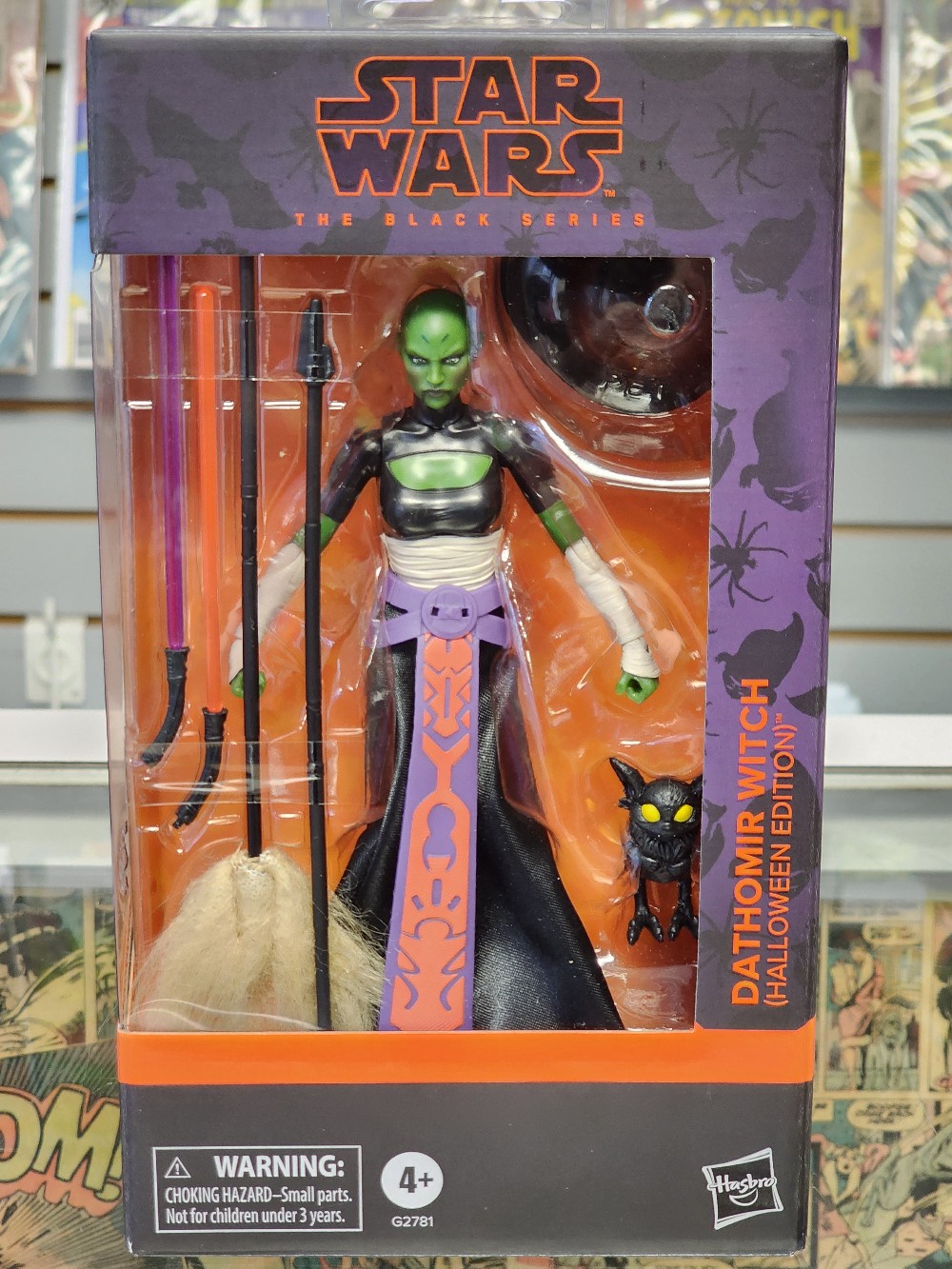 Star Wars Black Dathomir Witch Figure