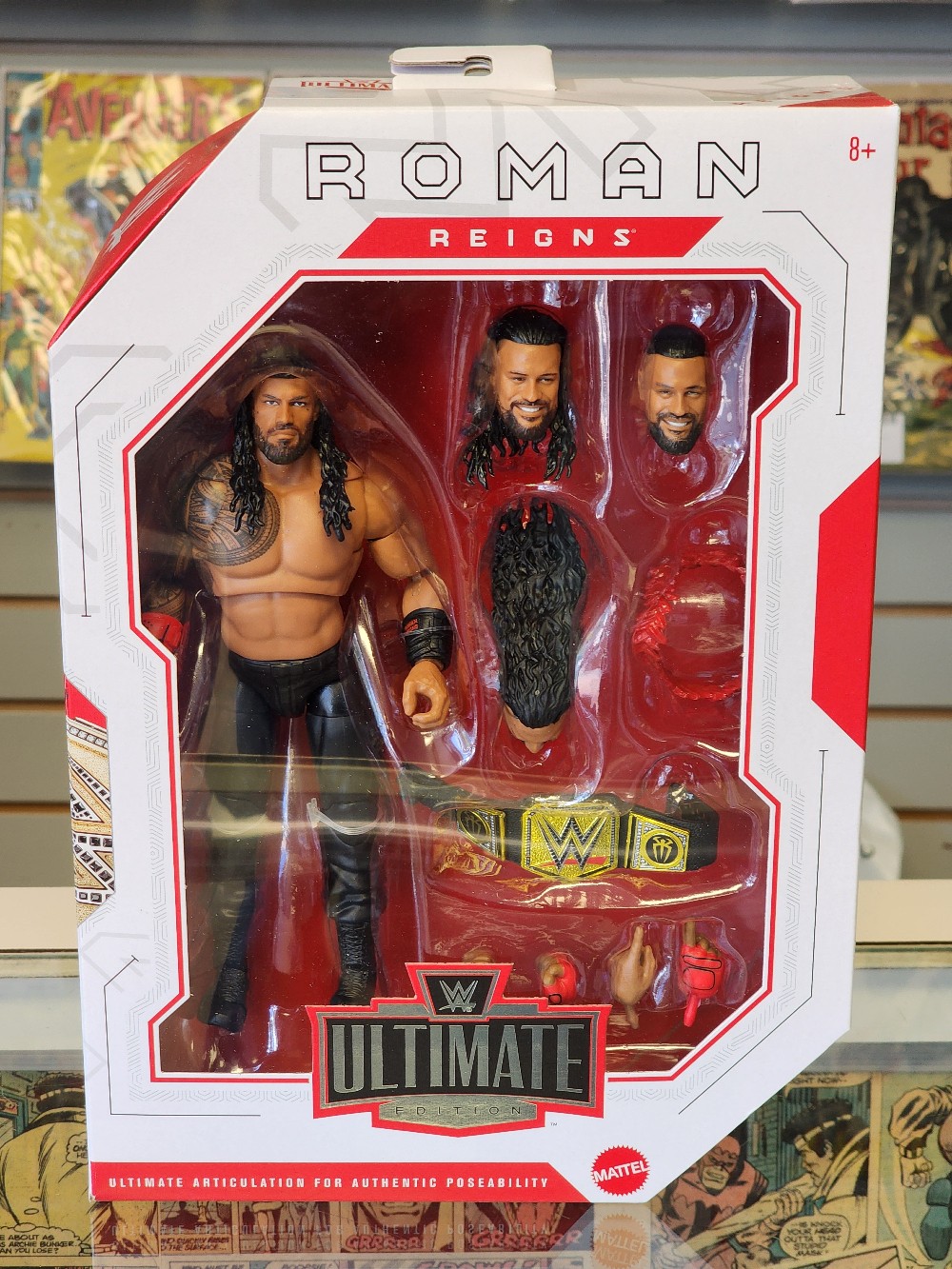 WWE Ultimate Edition Roman Reigns Figure