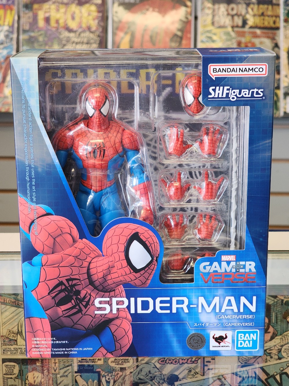 SH  Figuarts Gamerverse Spider-Man Figure