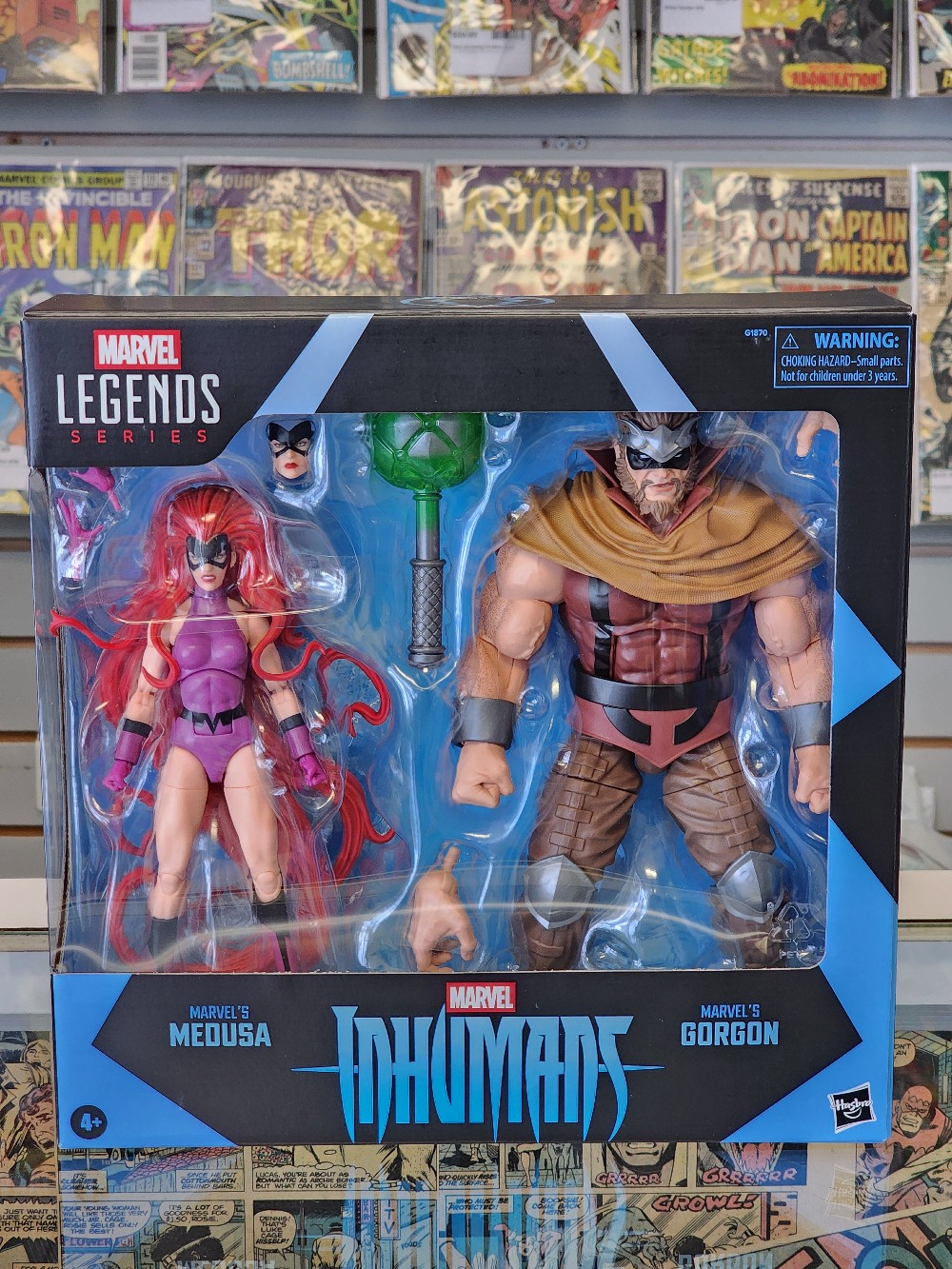 Marvel Legends Inhumans Medusa & Gorgon 2pk