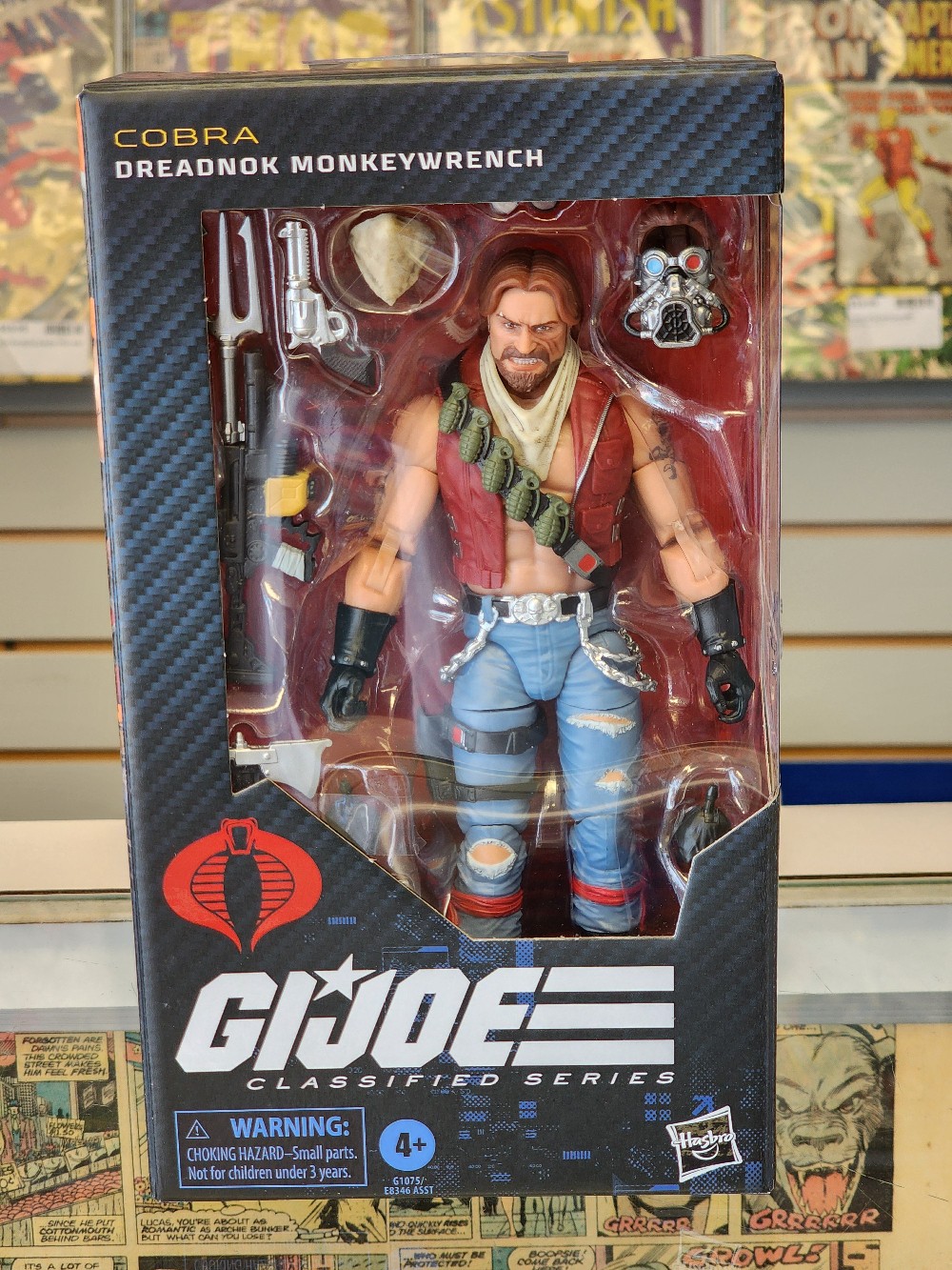 GI Joe Classified Series Monkeywrench Figure