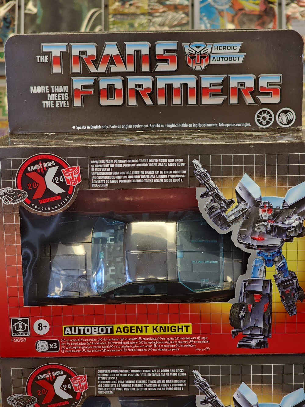 Transformers Knight Rider X Transformers Agent Knight