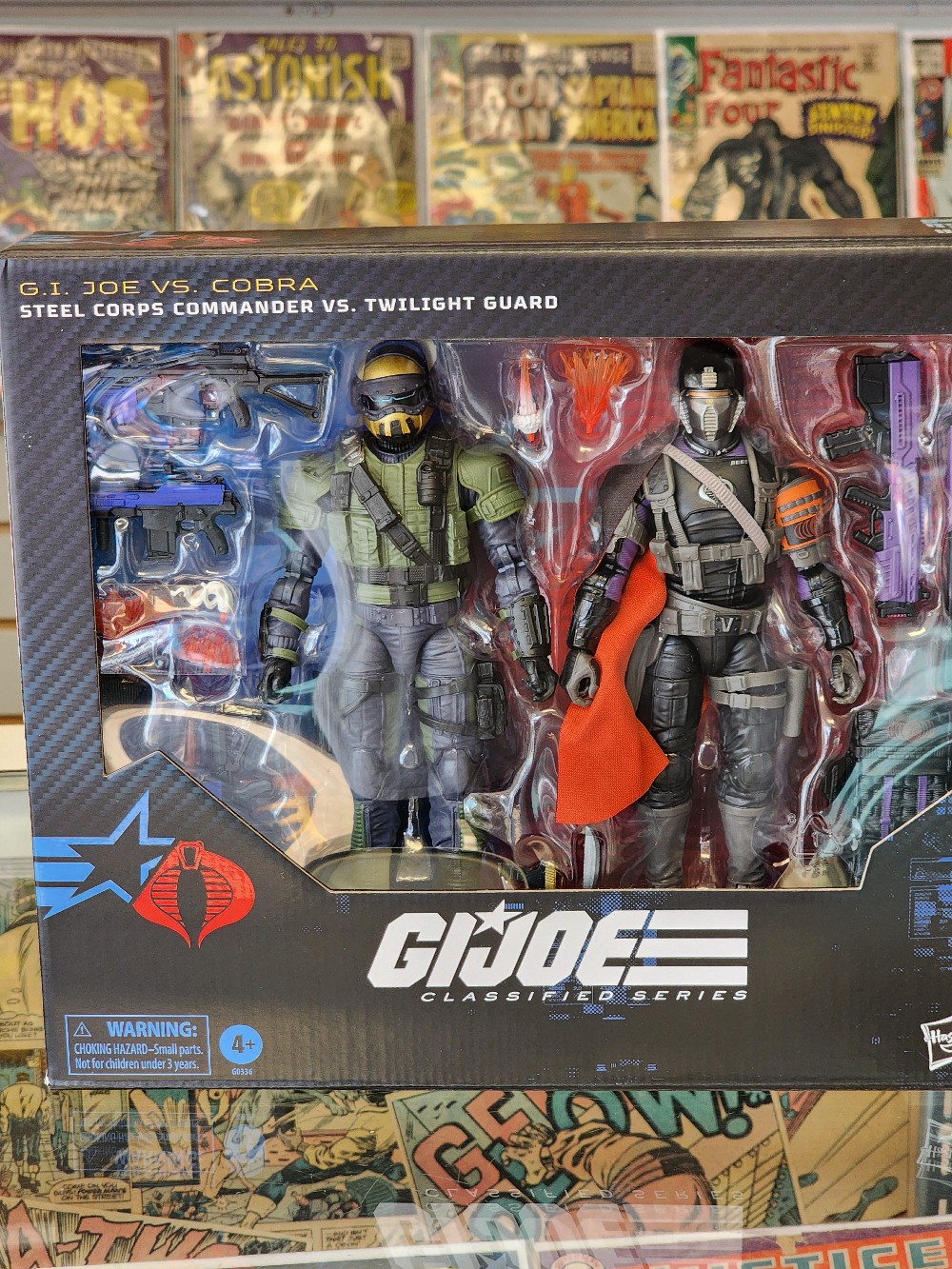 GI Joe Classified Series Steel Corps vs Twilight Guard