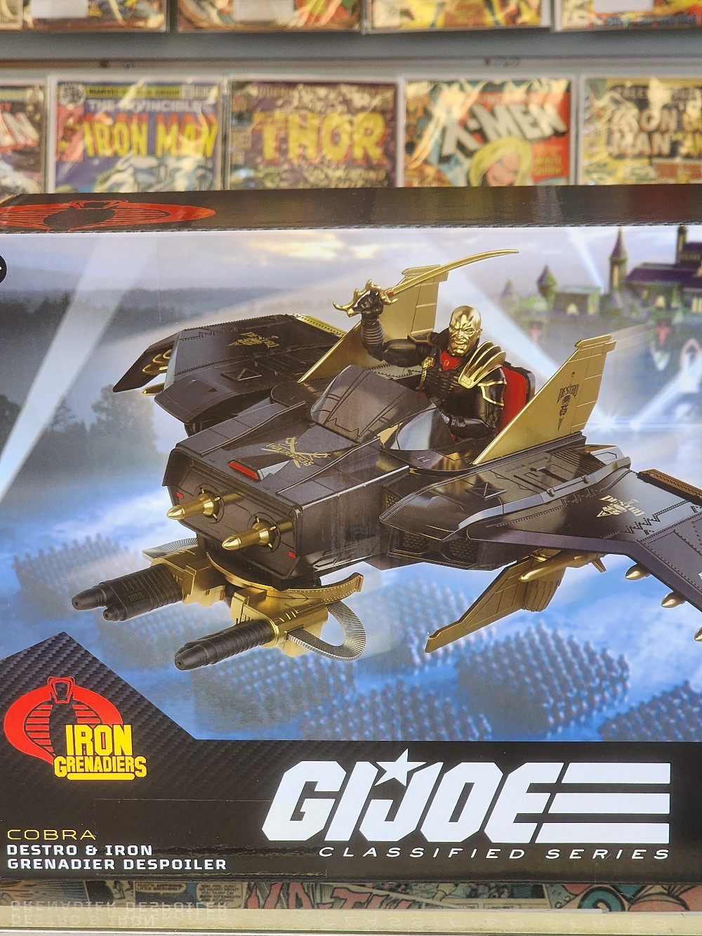GI Joe Classified Series Destro & Iron Grenadier Despoiler