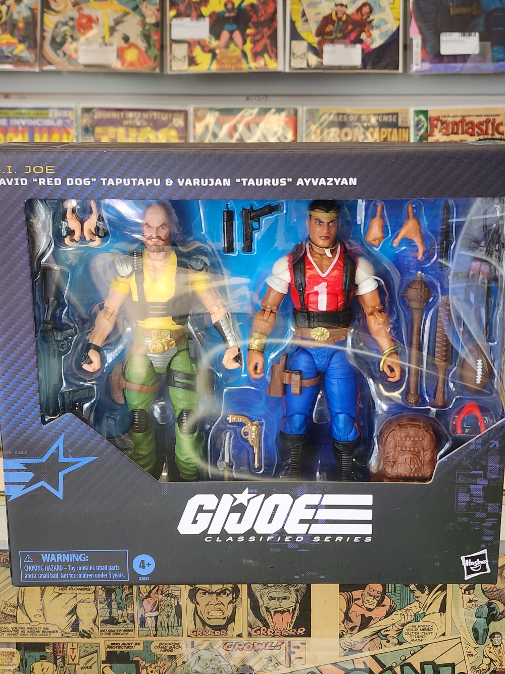 GI Joe Classified Series Red Dog & Taurus Figure Set