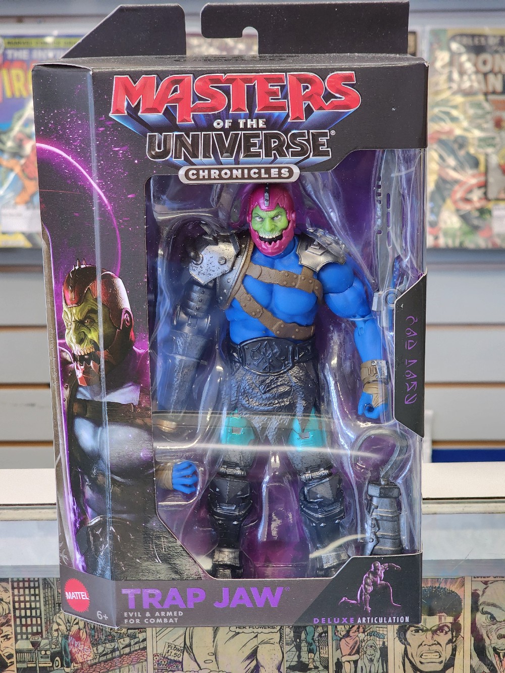 Masters of The Universe Chronicles Trap Jaw Figure