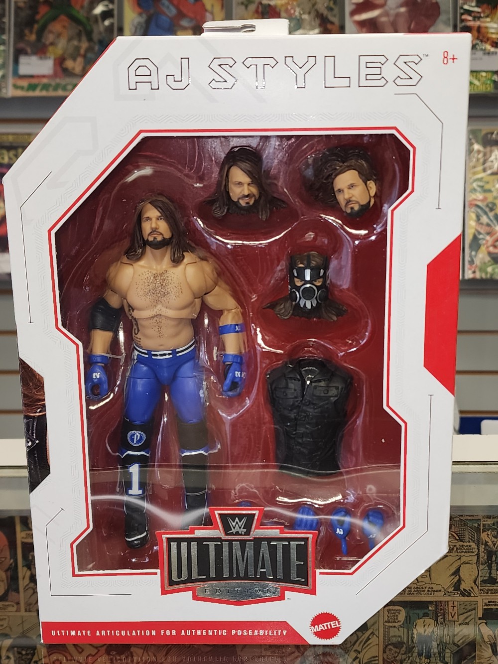 WWE Ultimate Edition Greatest Hits AJ Styles Figure