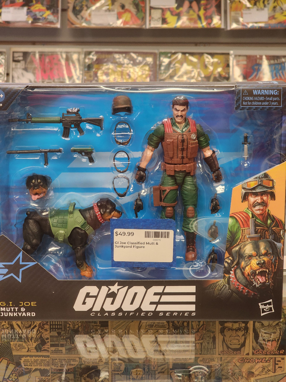 GI Joe Classified Mutt & Junkyard Figure
