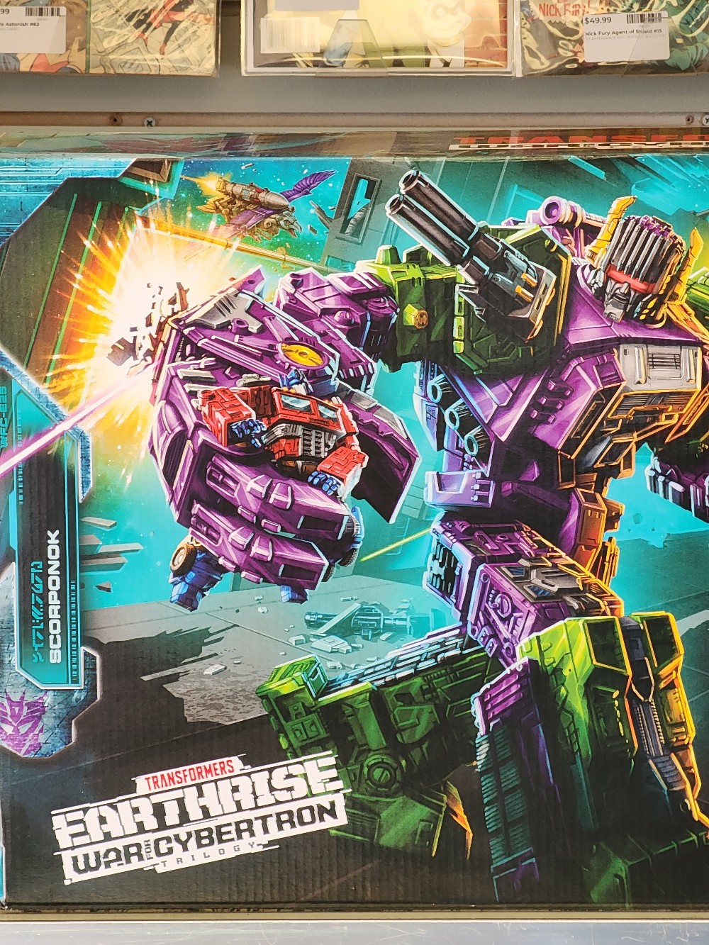 Transformers WFC Earthrise Scorponok
