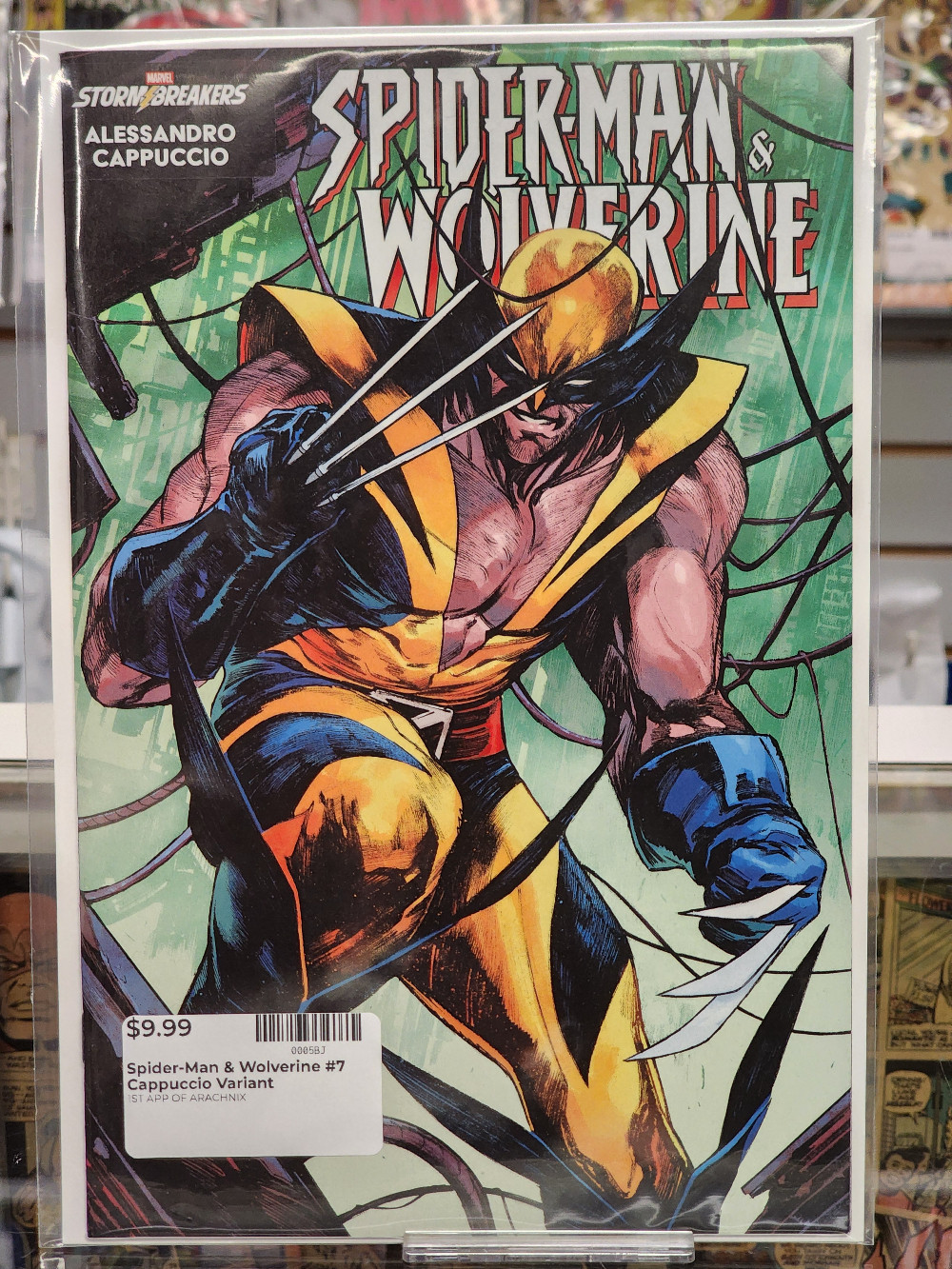 Spider-Man & Wolverine #7 Cappuccio Variant