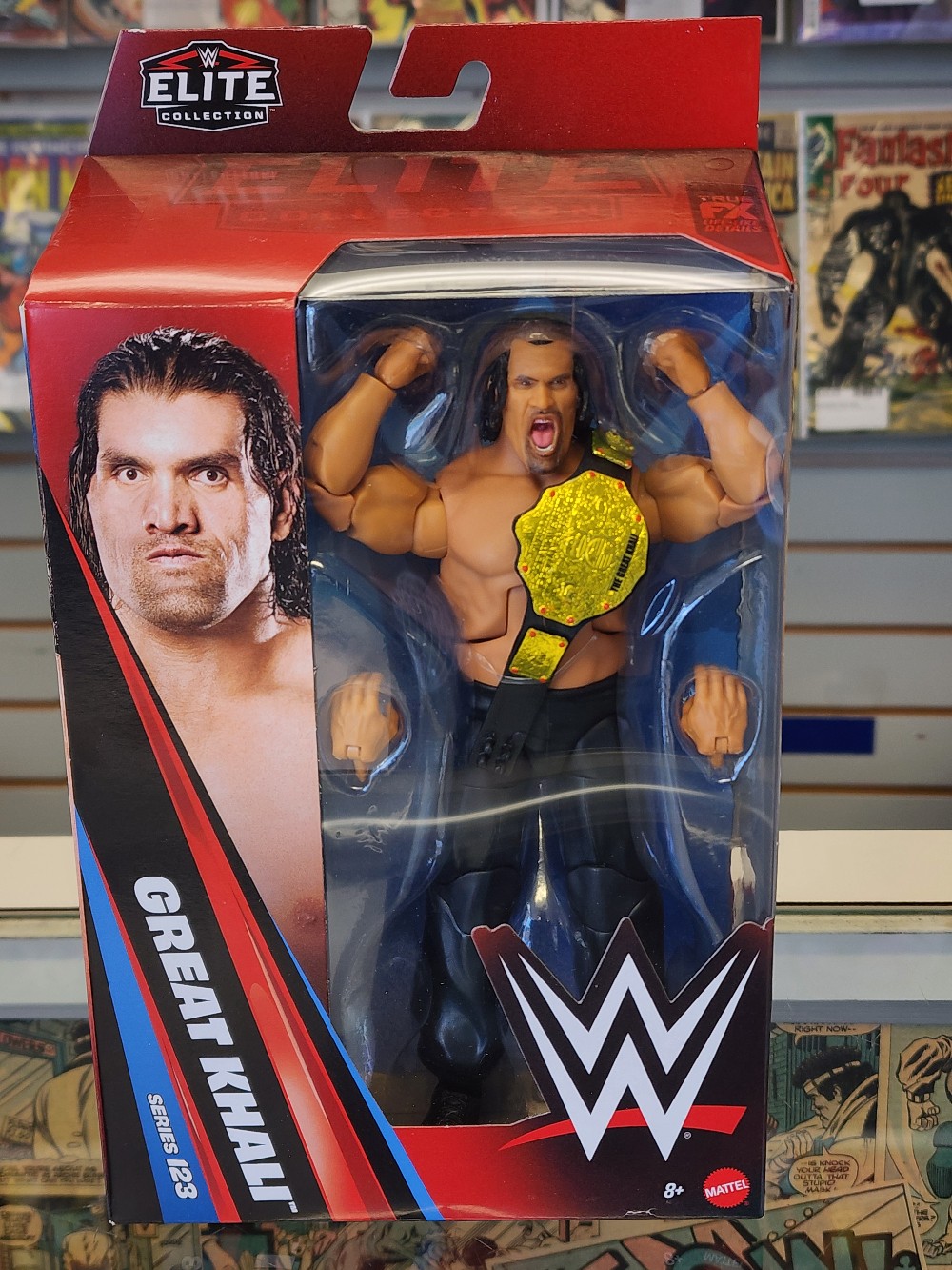 WWE Elite Series 123 The Great Khali Figure
