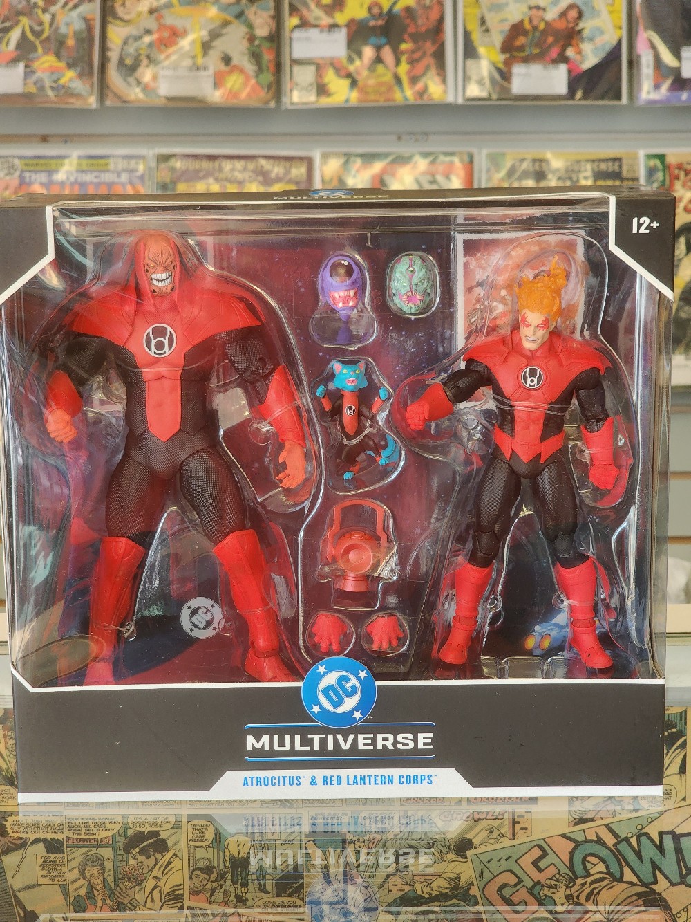 DC Multiverse Atrocitus & Red Lantern Corps Figure 2pk