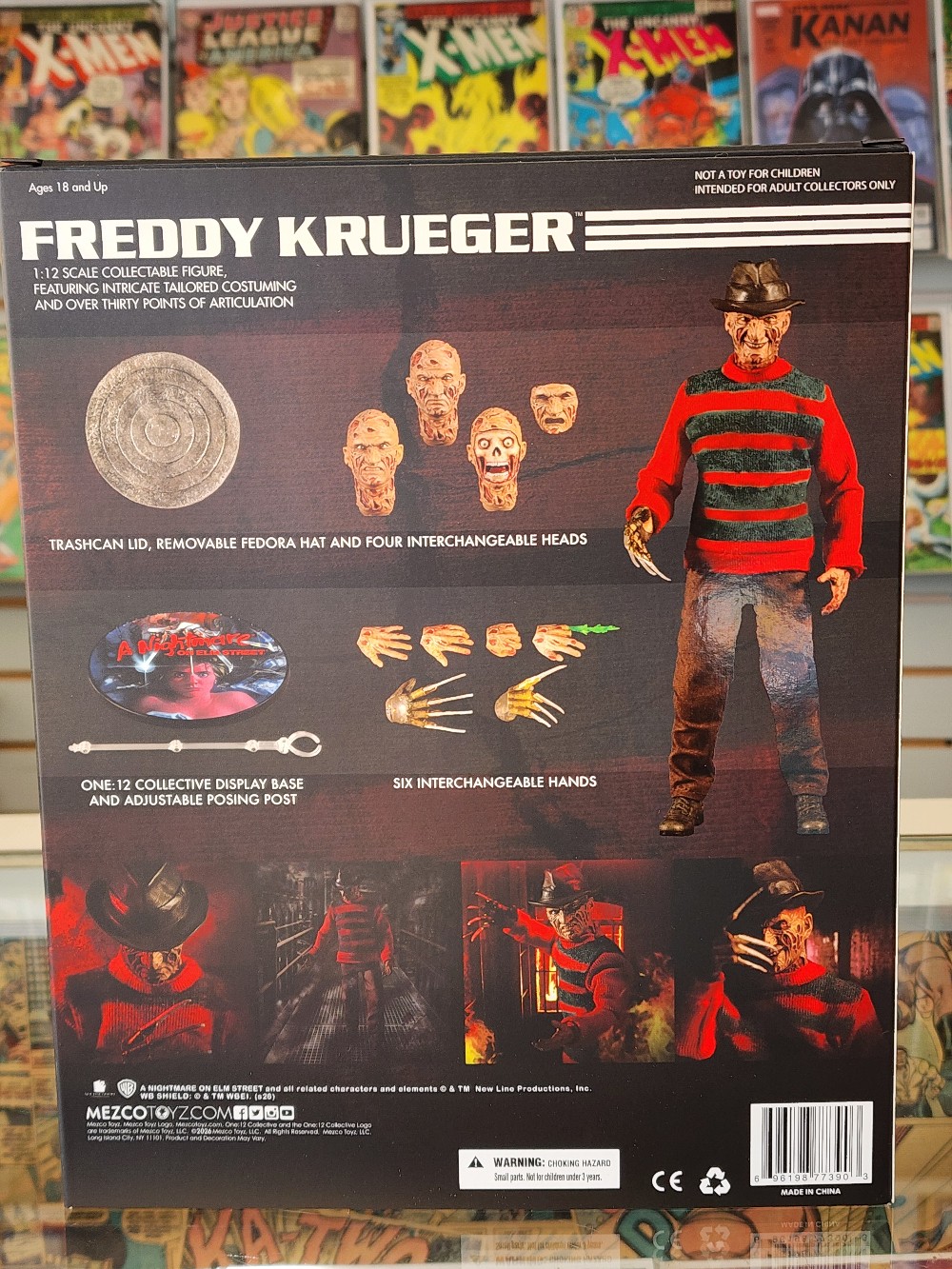 Mezco One:12 Collective A Nightmare on Elm Street Freddy Krueger