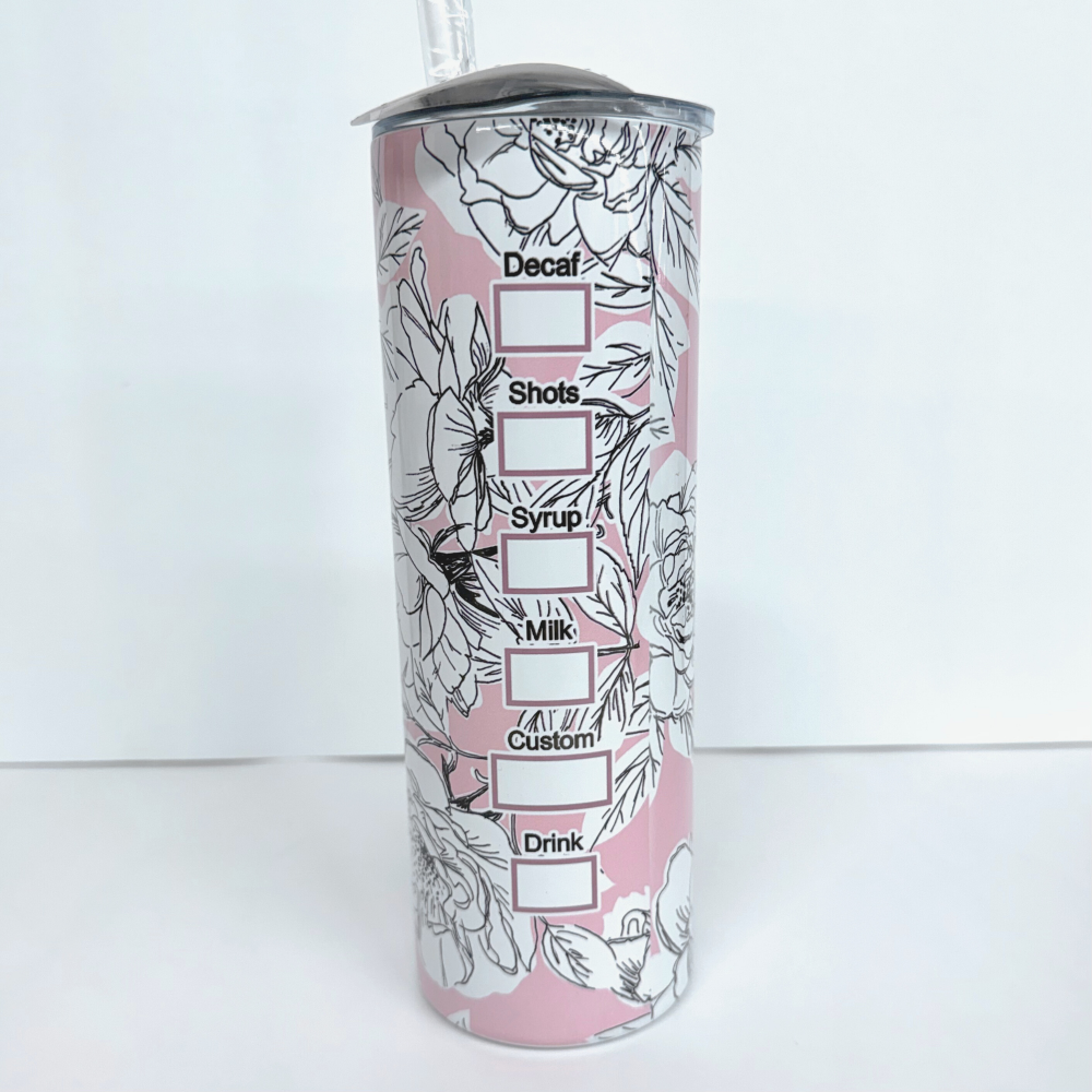 Starbucks- Pink Floral
