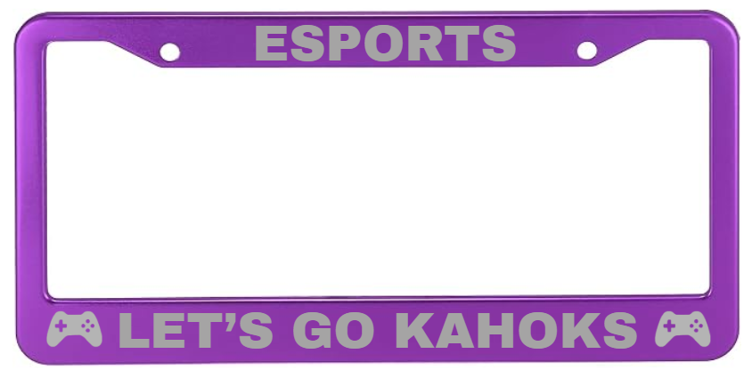 Kahok Band Fundraiser - License Plate
